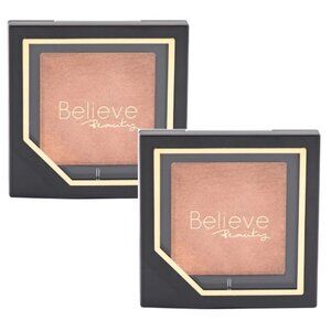 TWO New Believe Beauty Shimmery Beach Tahitian Sun Bronzing Glow Powder
